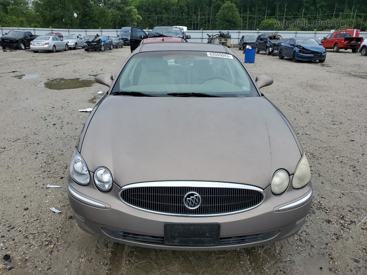 2007 Buick Lacrosse Cxl Желто-коричневый vin: 2G4WD582871134170