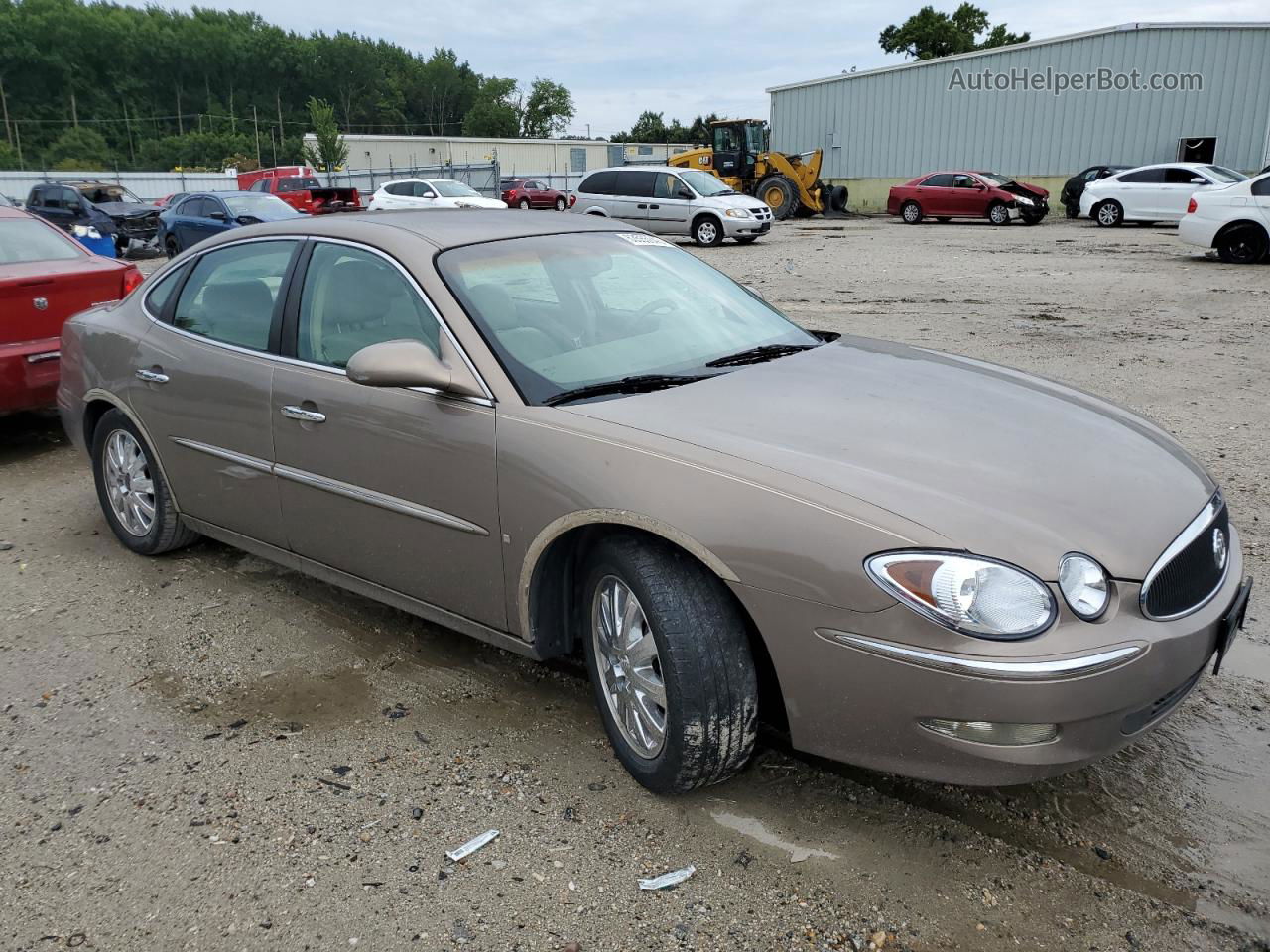 2007 Buick Lacrosse Cxl Желто-коричневый vin: 2G4WD582871134170