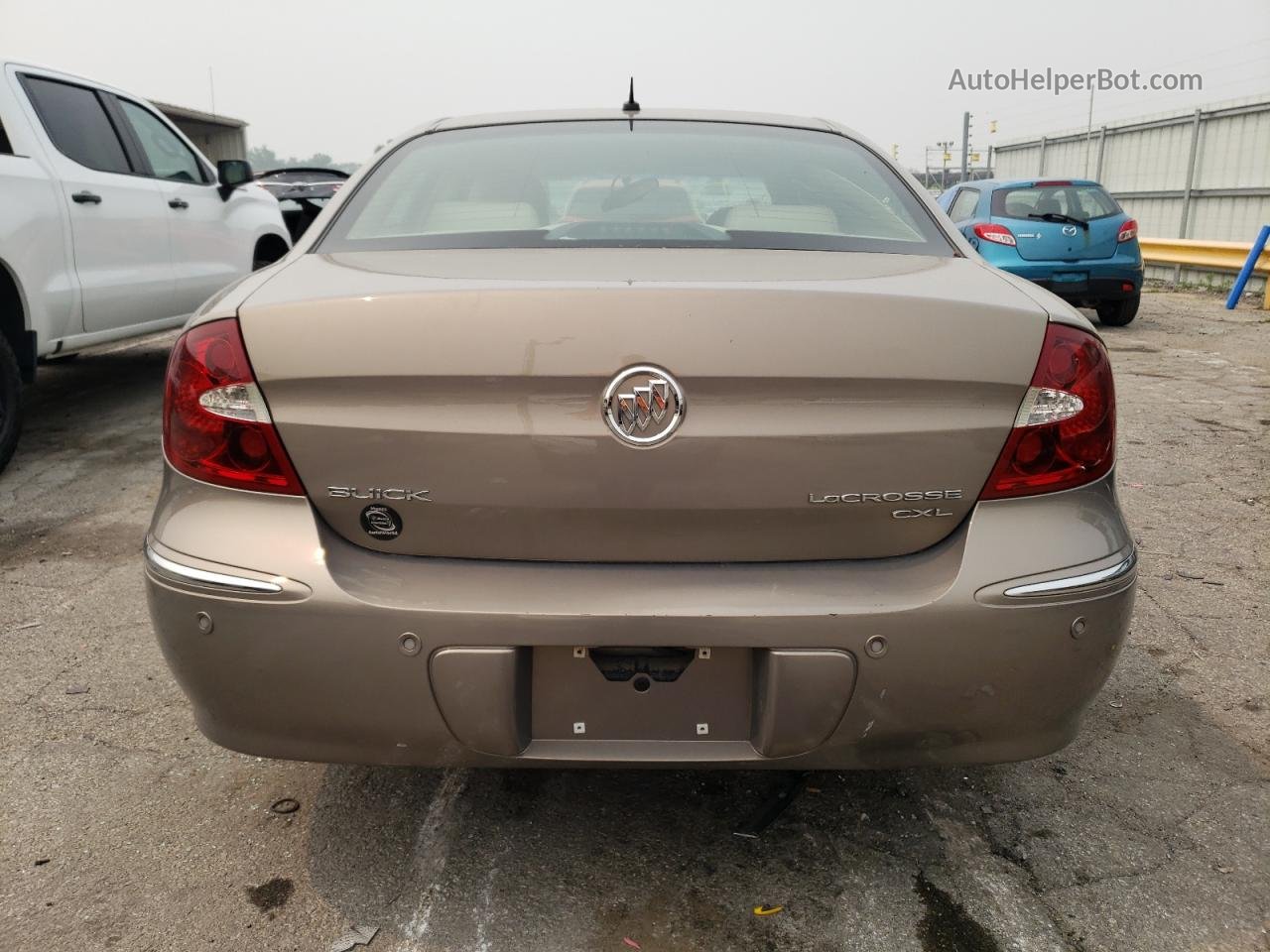 2007 Buick Lacrosse Cxl Gold vin: 2G4WD582871175396