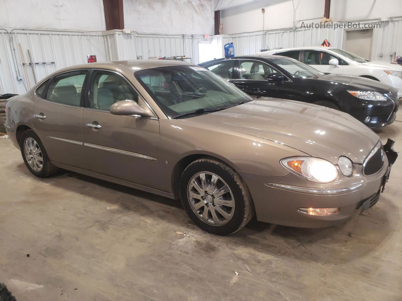 2007 Buick Lacrosse Cxl Желто-коричневый vin: 2G4WD582871180176