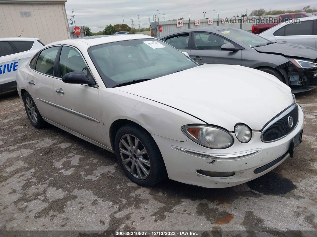 2007 Buick Lacrosse Cxl White vin: 2G4WD582871184342