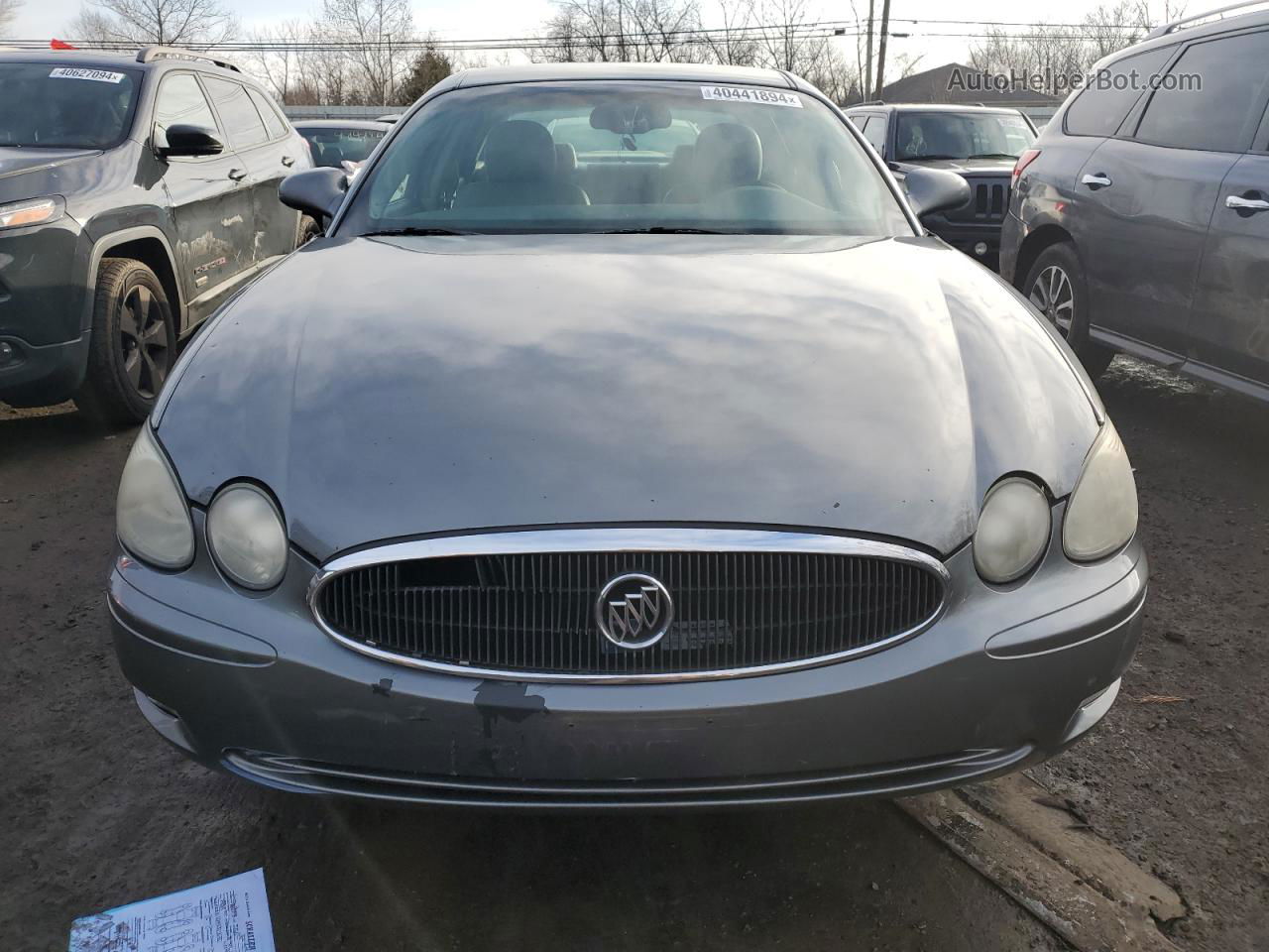 2007 Buick Lacrosse Cxl Gray vin: 2G4WD582971157229