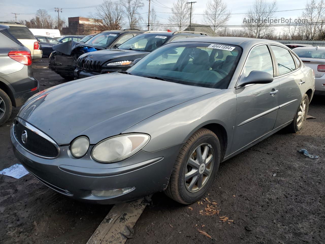 2007 Buick Lacrosse Cxl Gray vin: 2G4WD582971157229