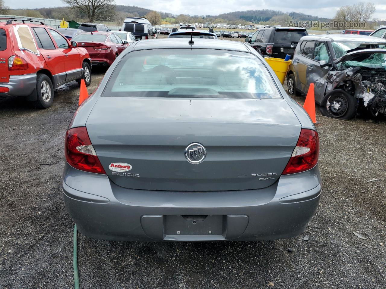 2007 Buick Lacrosse Cxl Gray vin: 2G4WD582971198735