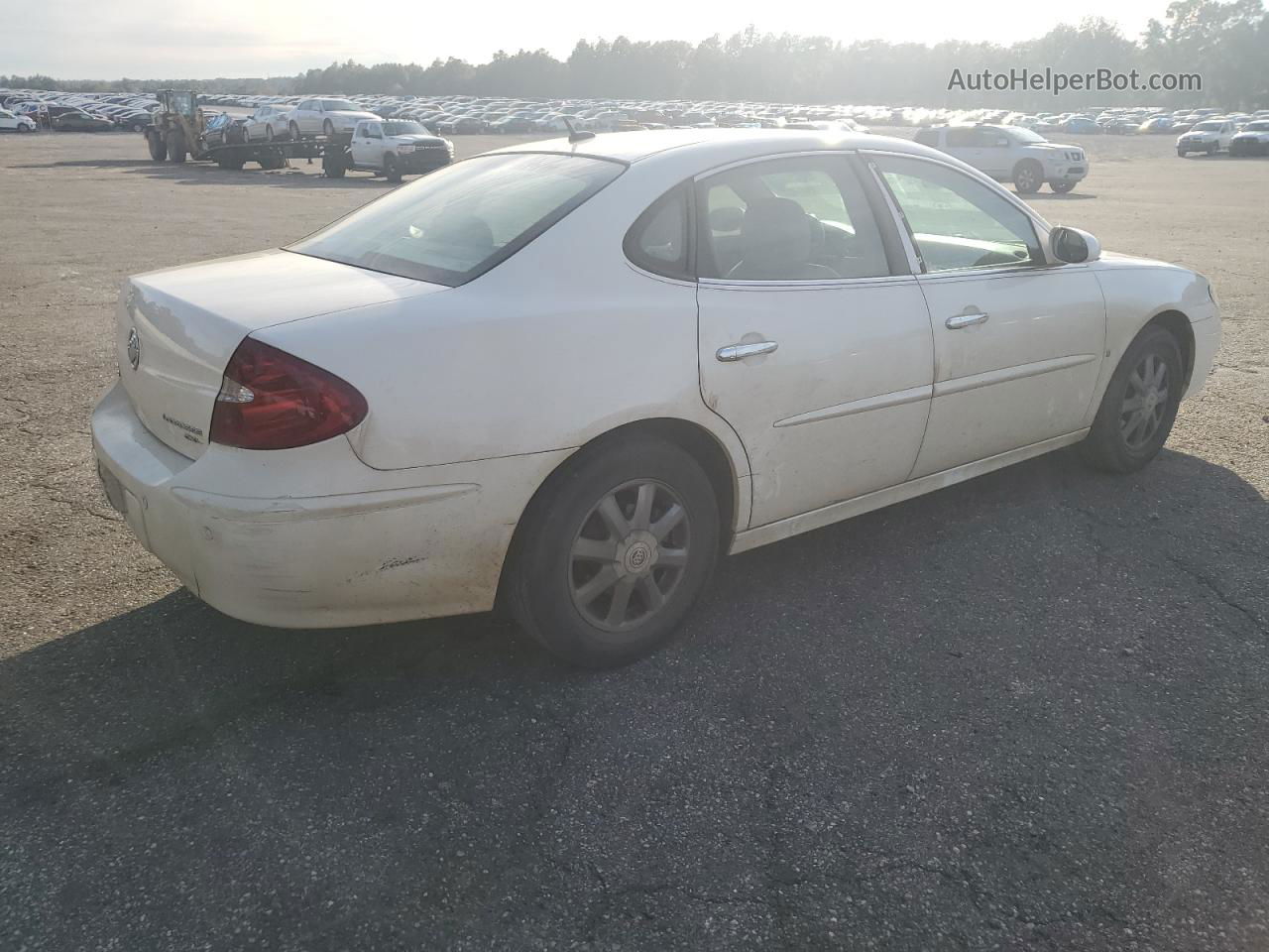 2007 Buick Lacrosse Cxl White vin: 2G4WD582971221818