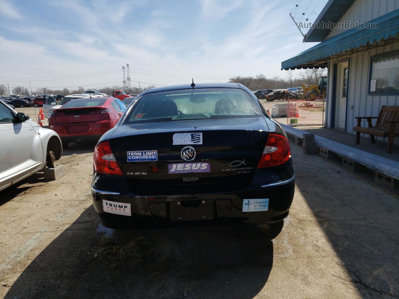 2007 Buick Lacrosse Cxl Black vin: 2G4WD582971241020