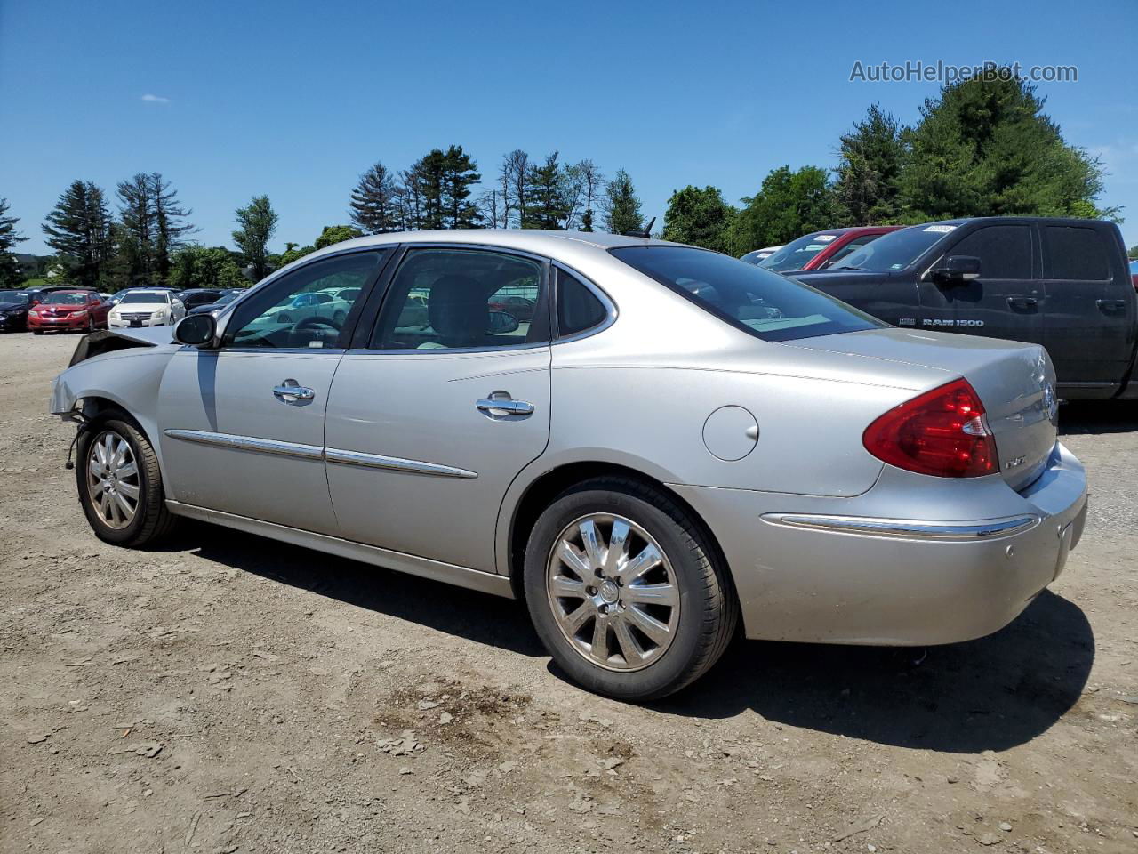 2007 Buick Lacrosse Cxl Silver vin: 2G4WD582X71152640