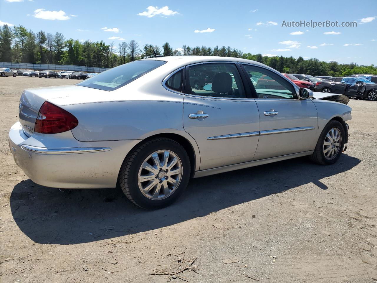 2007 Buick Lacrosse Cxl Silver vin: 2G4WD582X71152640