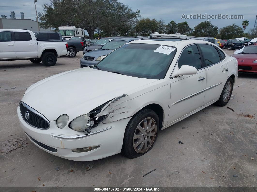 2007 Buick Lacrosse Cxl White vin: 2G4WD582X71181216