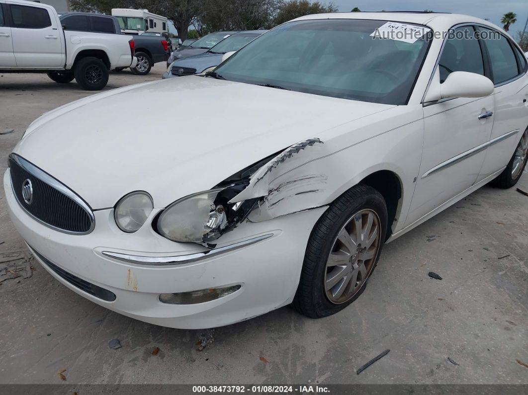 2007 Buick Lacrosse Cxl White vin: 2G4WD582X71181216