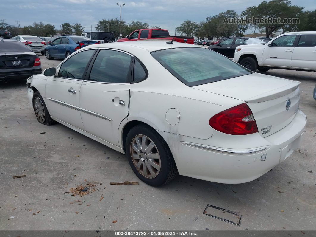 2007 Buick Lacrosse Cxl White vin: 2G4WD582X71181216