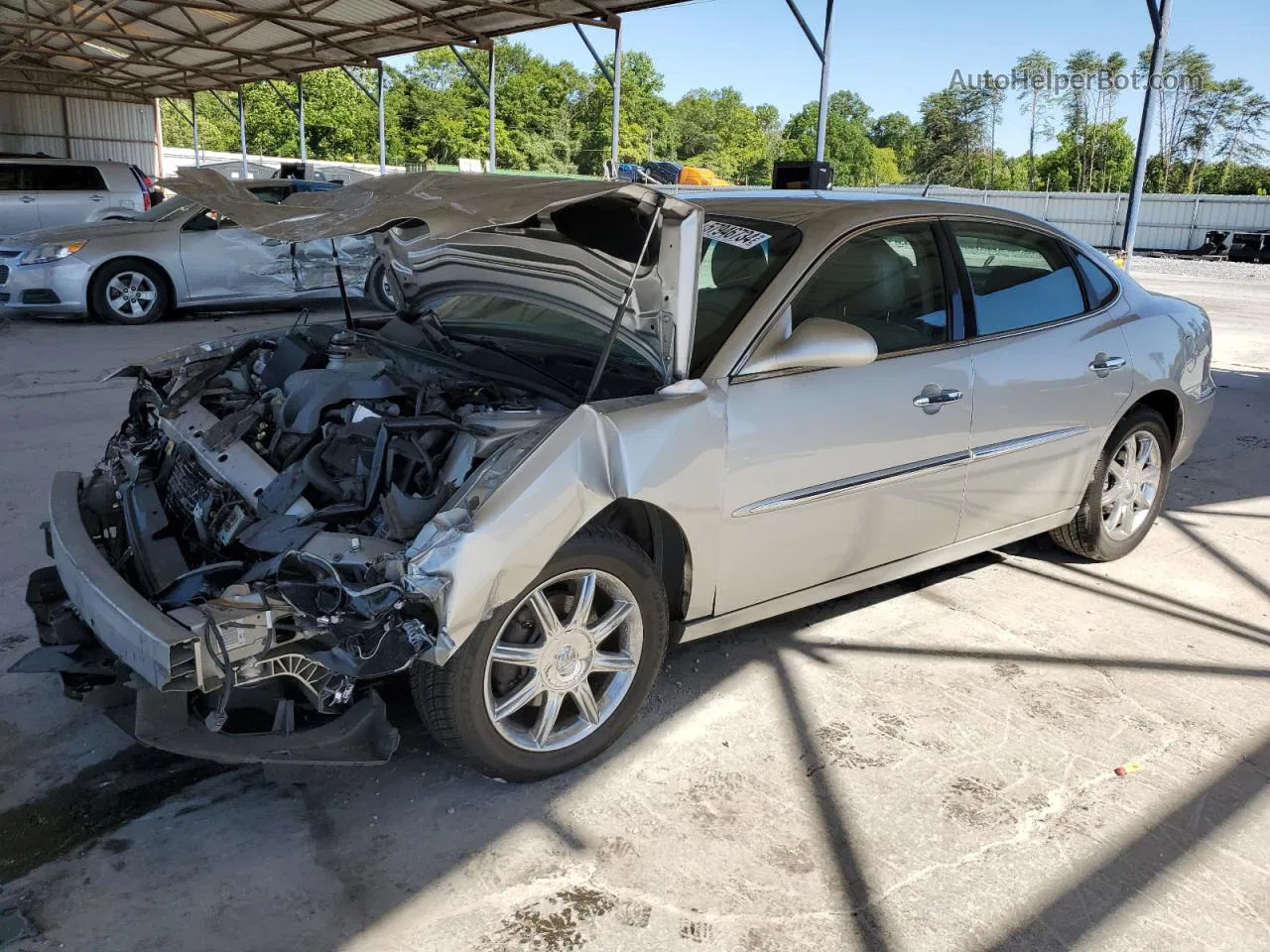 2007 Buick Lacrosse Cxl Silver vin: 2G4WD582X71234836