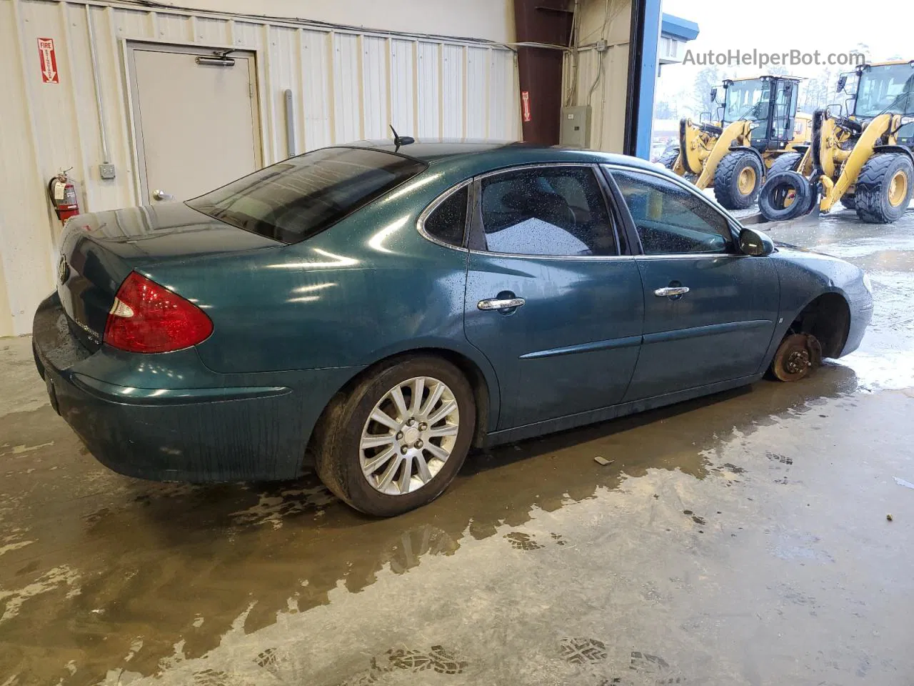 2007 Buick Lacrosse Cxs Teal vin: 2G4WE587171124492