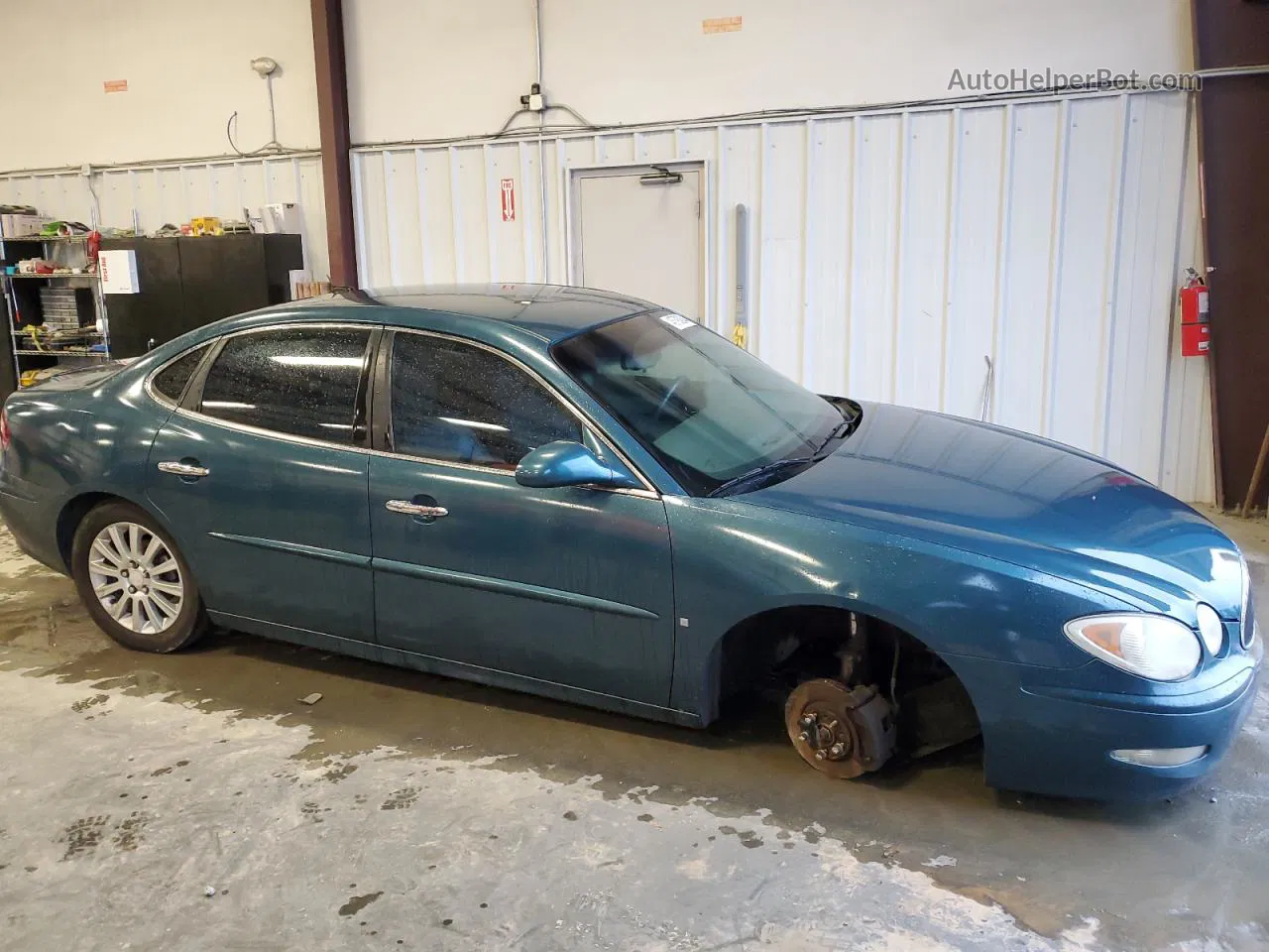 2007 Buick Lacrosse Cxs Teal vin: 2G4WE587171124492