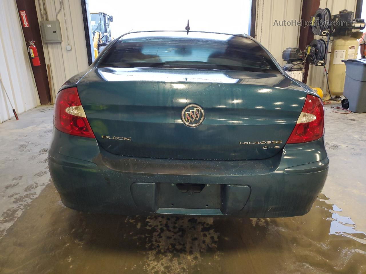 2007 Buick Lacrosse Cxs Teal vin: 2G4WE587171124492