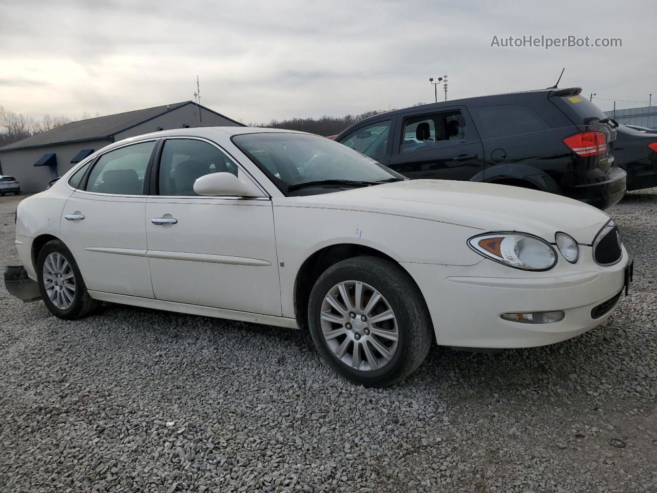 2007 Buick Lacrosse Cxs White vin: 2G4WE587271214007