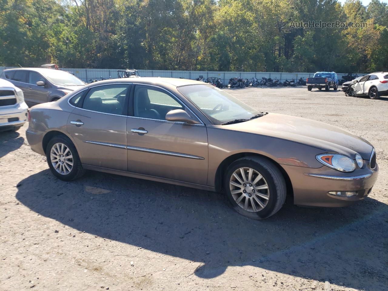 2007 Buick Lacrosse Cxs Коричневый vin: 2G4WE587371180403