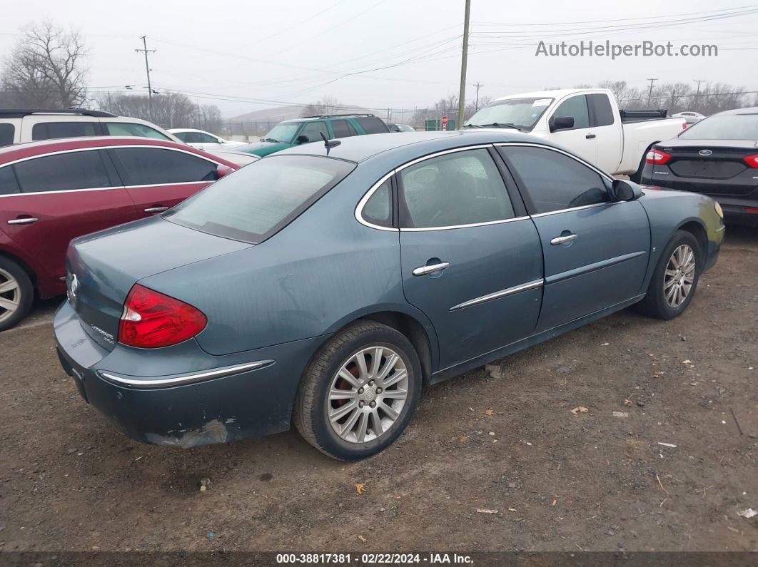 2007 Buick Lacrosse Cxs Blue vin: 2G4WE587471137852