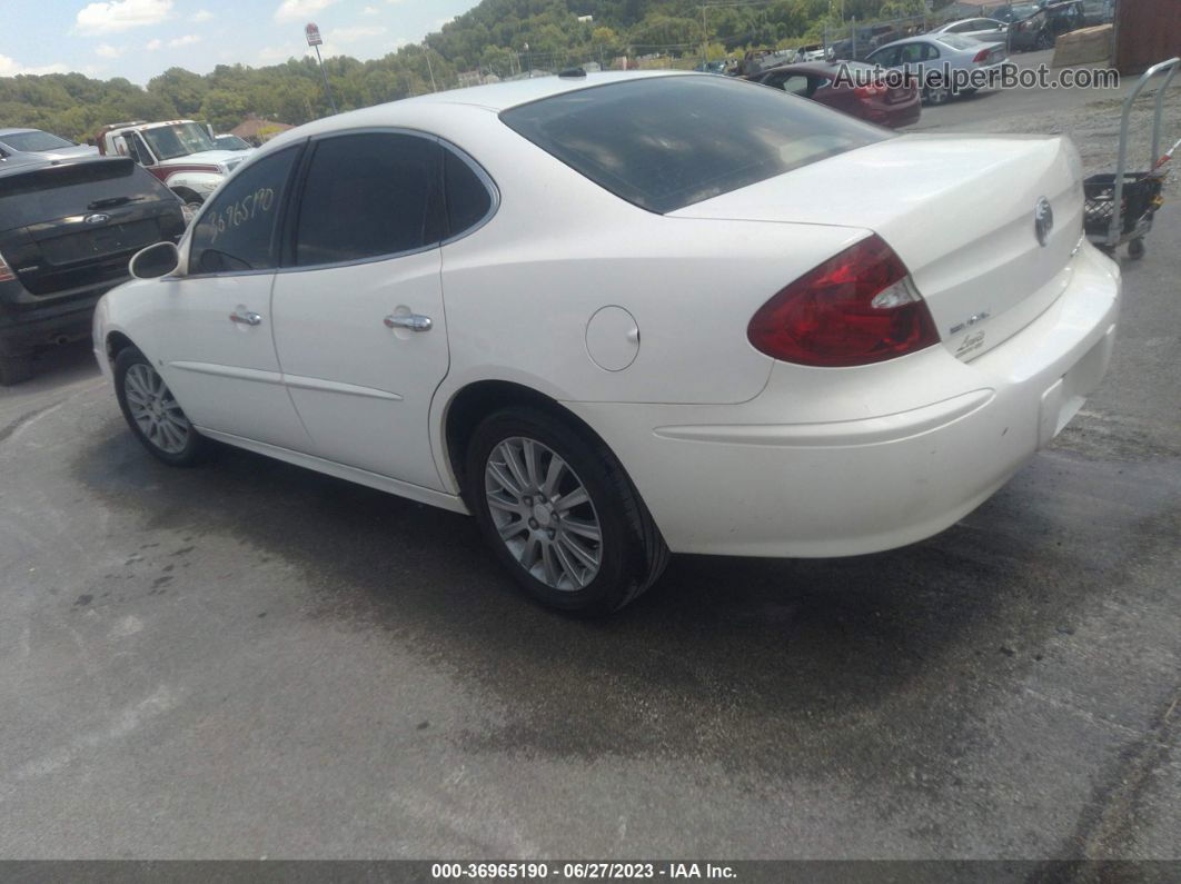 2007 Buick Lacrosse Cxs White vin: 2G4WE587471137995