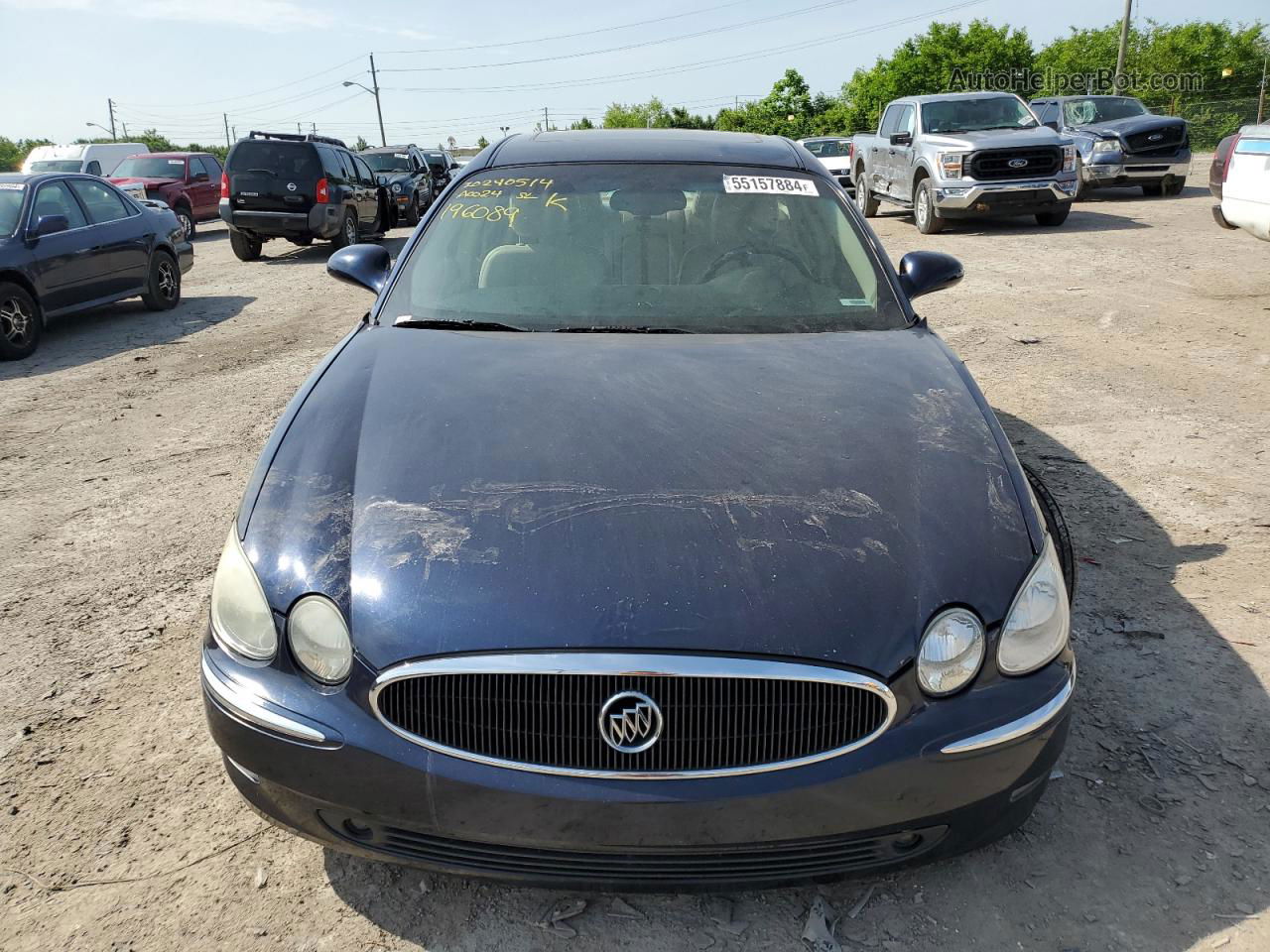 2007 Buick Lacrosse Cxs Blue vin: 2G4WE587471196089