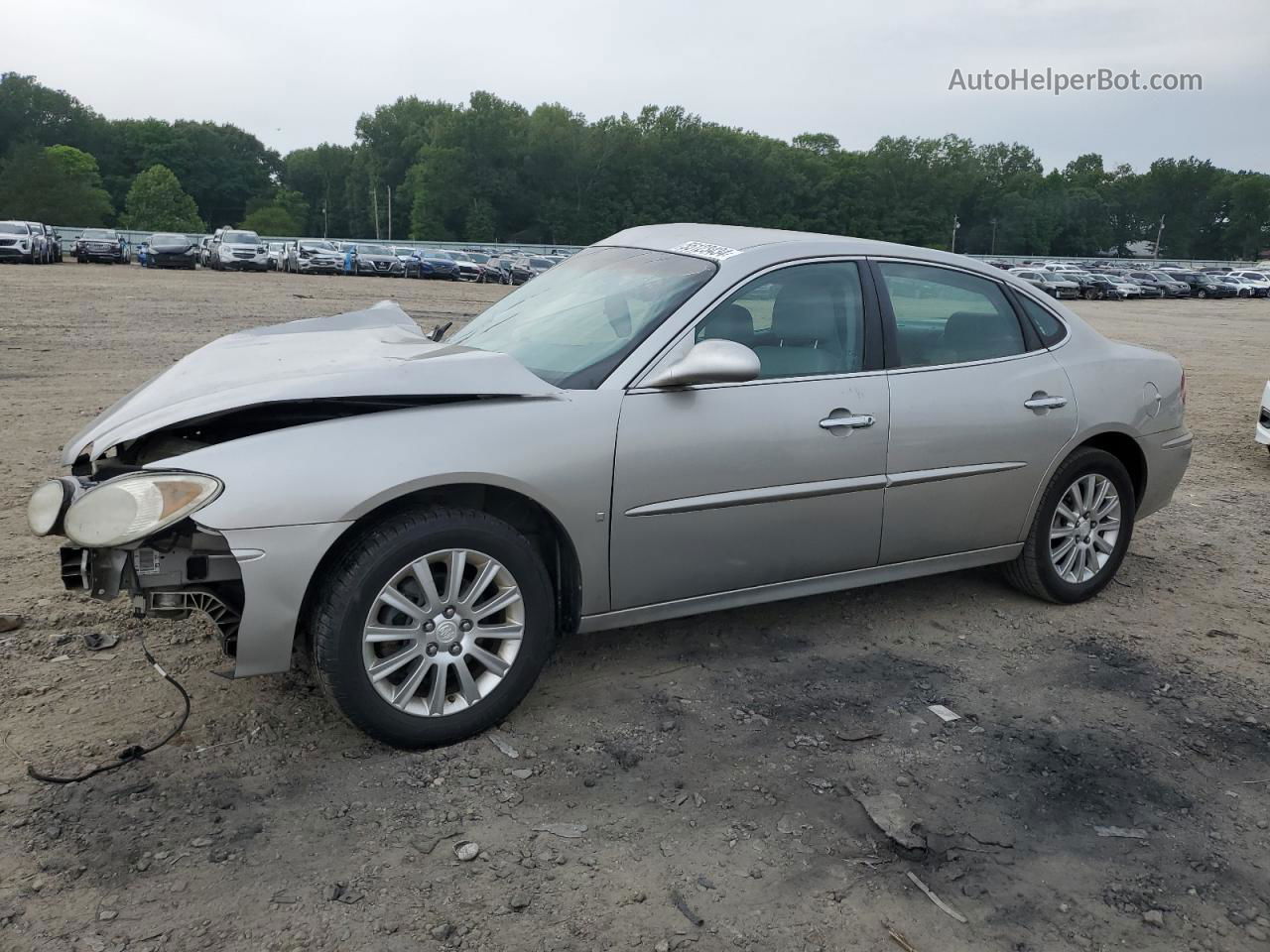 2007 Buick Lacrosse Cxs Silver vin: 2G4WE587471240396