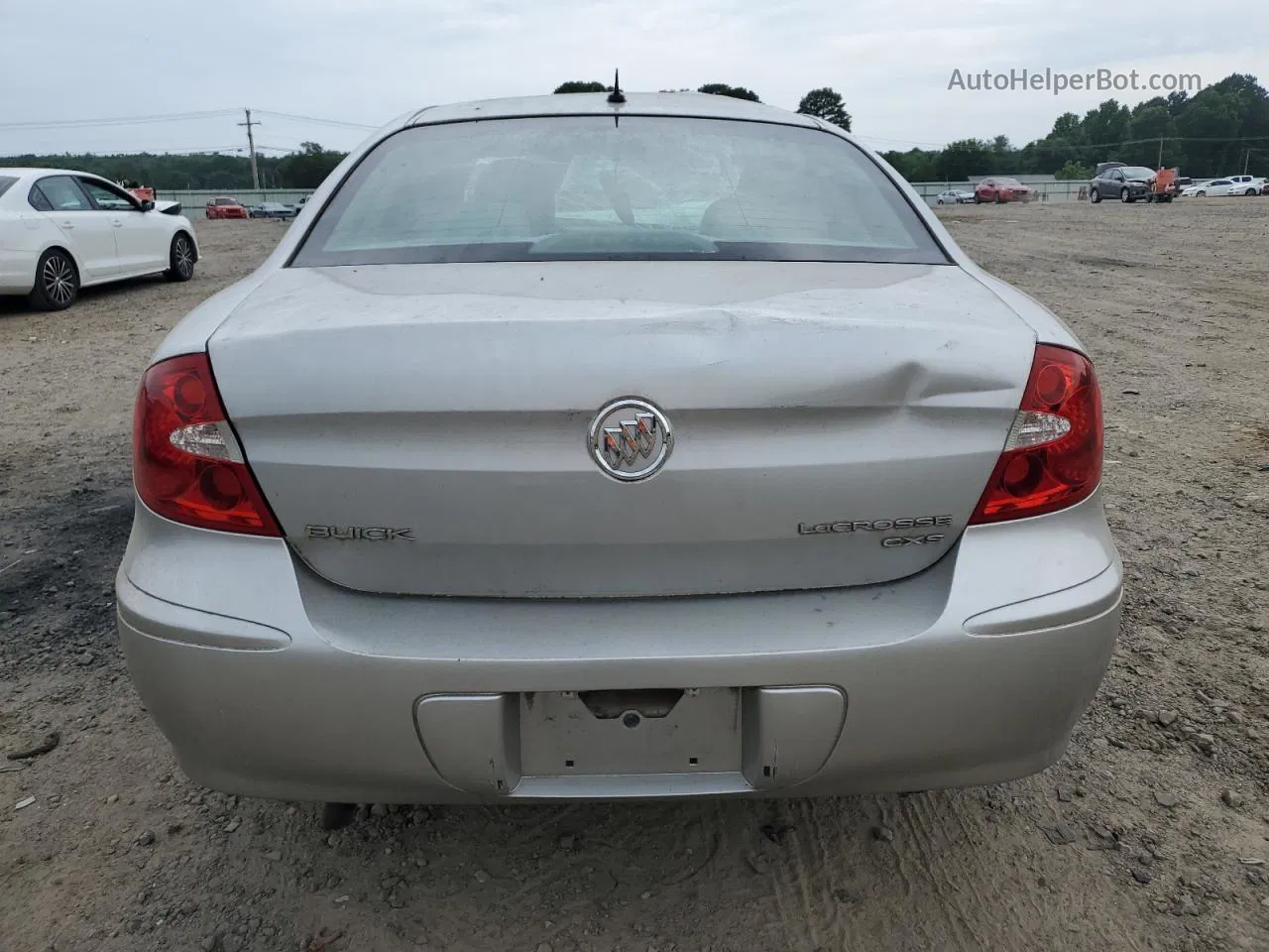 2007 Buick Lacrosse Cxs Silver vin: 2G4WE587471240396