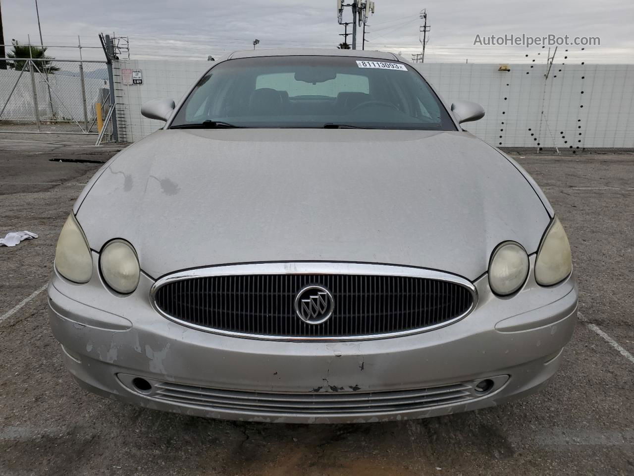 2007 Buick Lacrosse Cxs Silver vin: 2G4WE587571212865