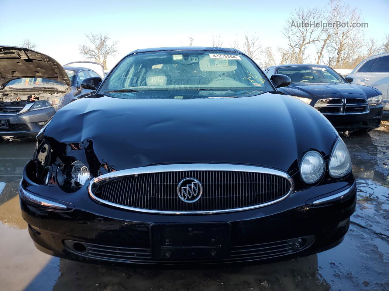 2007 Buick Lacrosse Cxs Black vin: 2G4WE587571243131