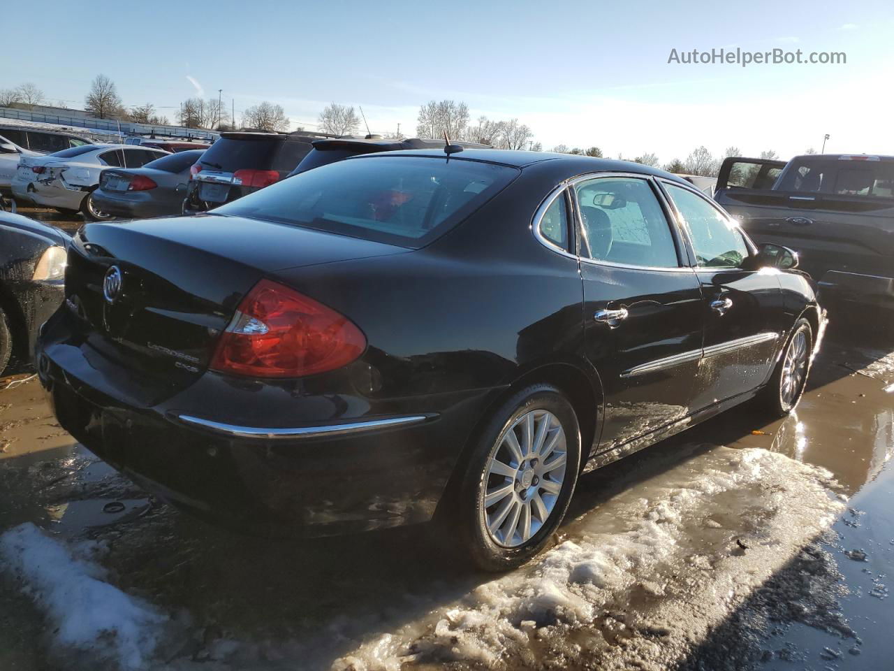 2007 Buick Lacrosse Cxs Black vin: 2G4WE587571243131