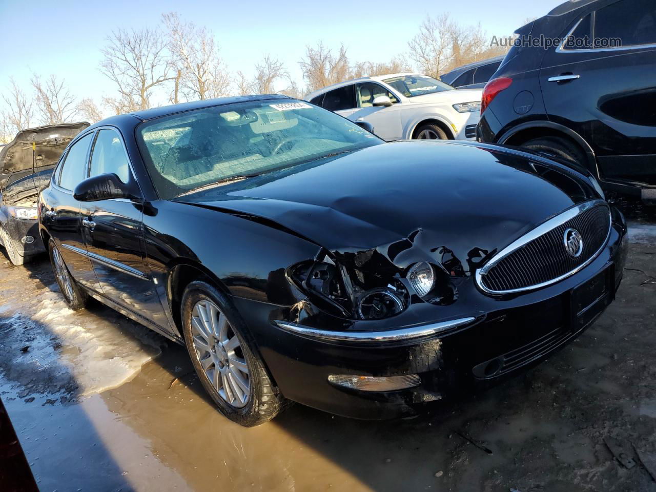 2007 Buick Lacrosse Cxs Black vin: 2G4WE587571243131