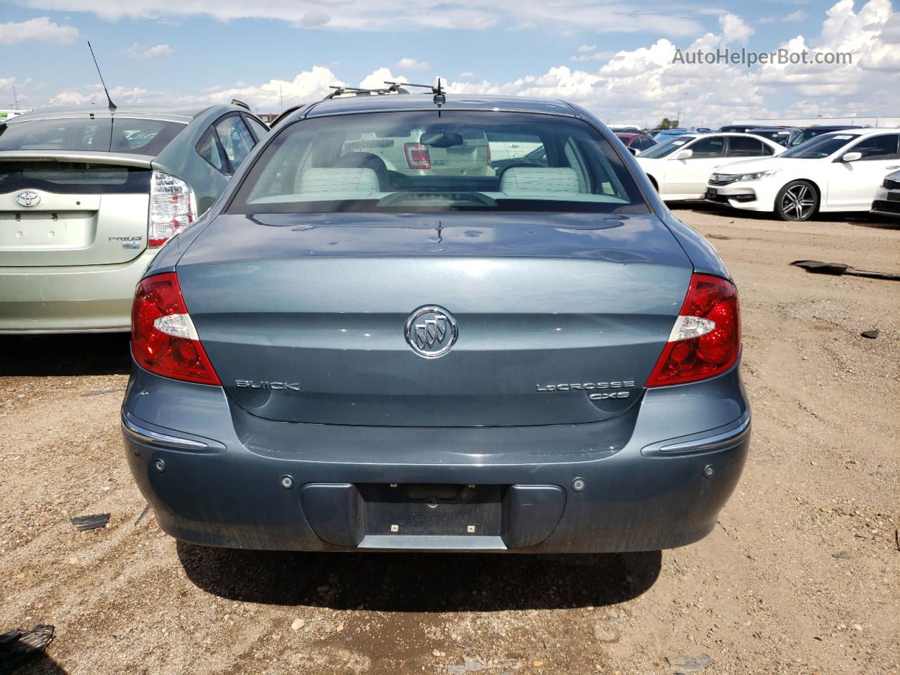 2007 Buick Lacrosse Cxs Бирюзовый vin: 2G4WE587771183031