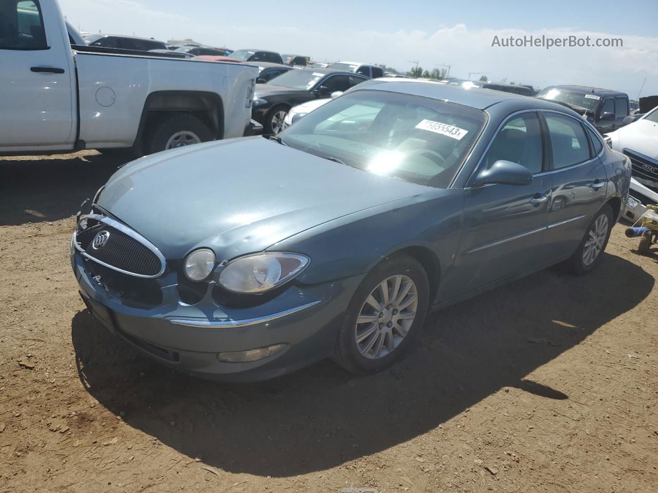 2007 Buick Lacrosse Cxs Бирюзовый vin: 2G4WE587771183031