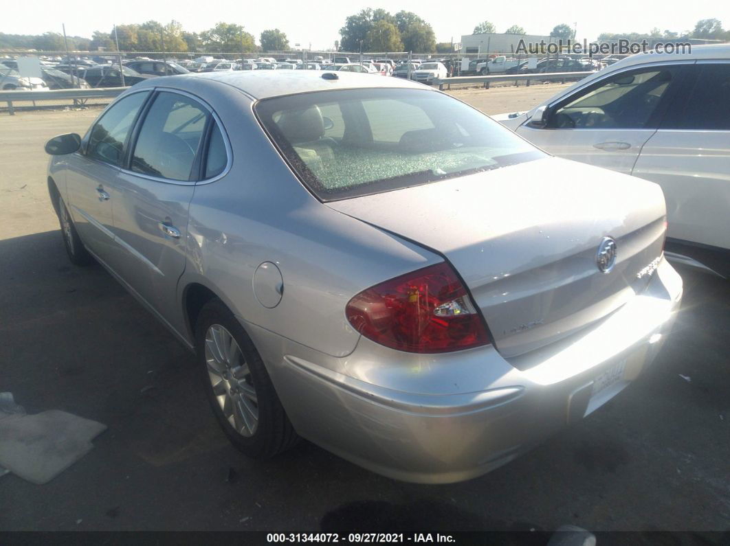 2007 Buick Lacrosse Cxs Silver vin: 2G4WE587871100982