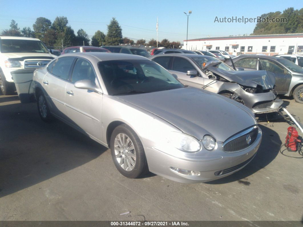 2007 Buick Lacrosse Cxs Silver vin: 2G4WE587871100982