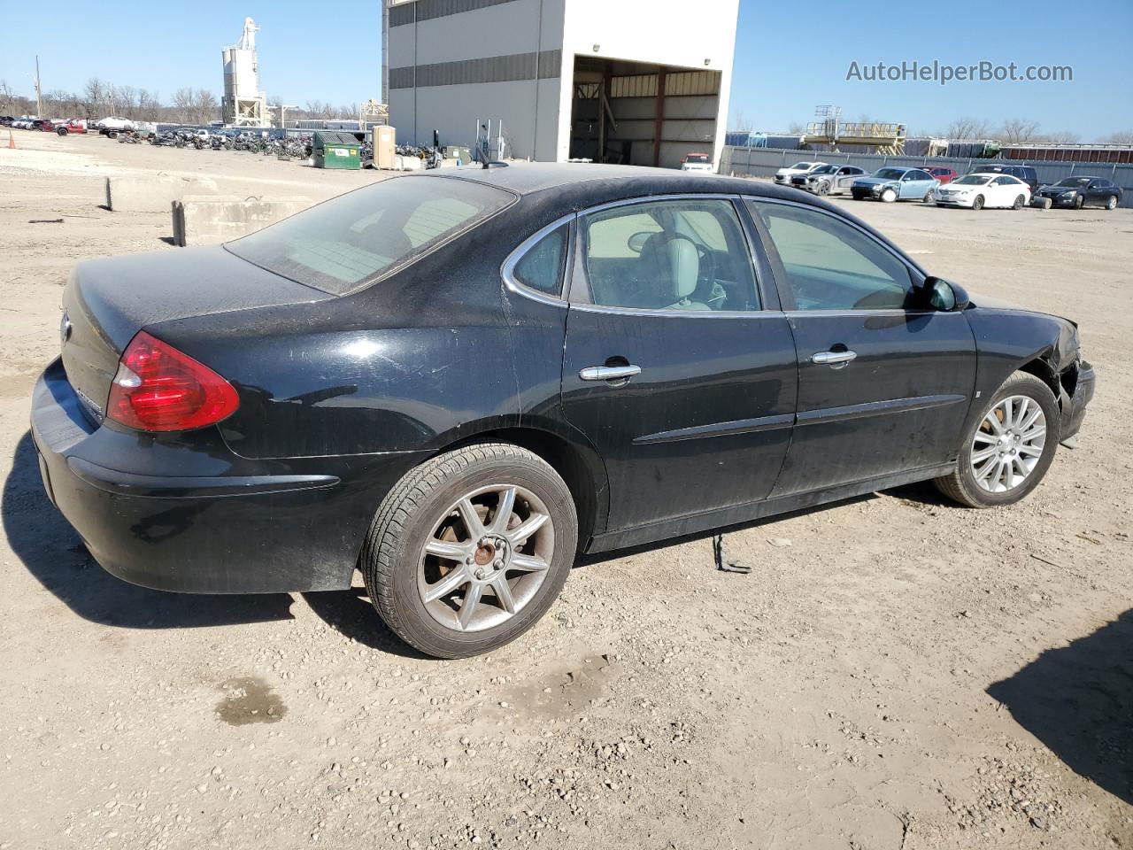 2007 Buick Lacrosse Cxs Black vin: 2G4WE587871189016