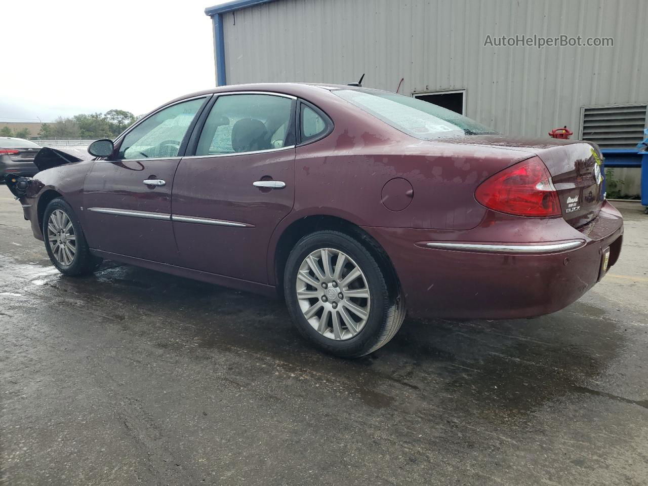 2007 Buick Lacrosse Cxs Burgundy vin: 2G4WE587X71178339