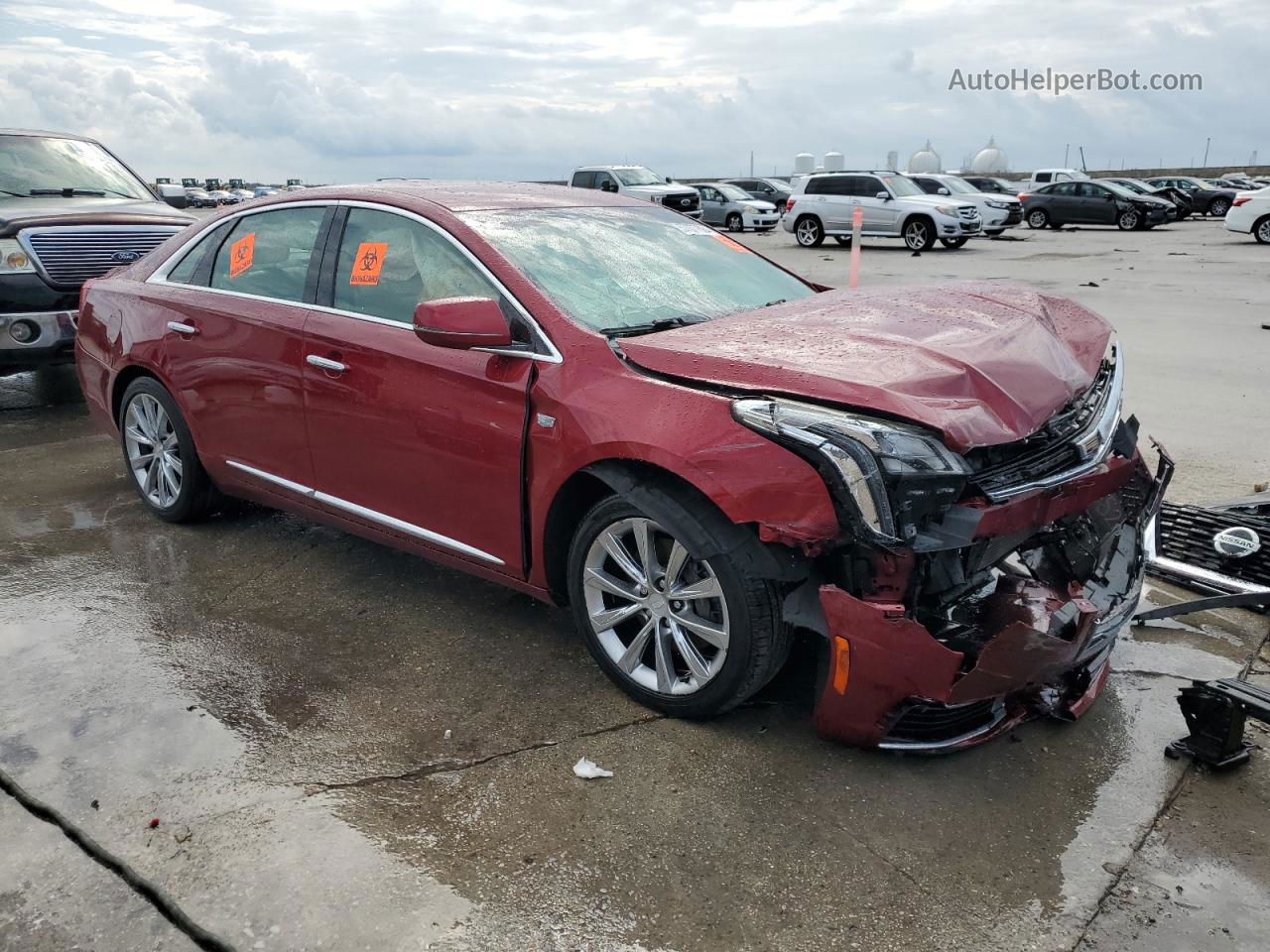 2019 Cadillac Xts  Red vin: 2G61L5S30K9159208