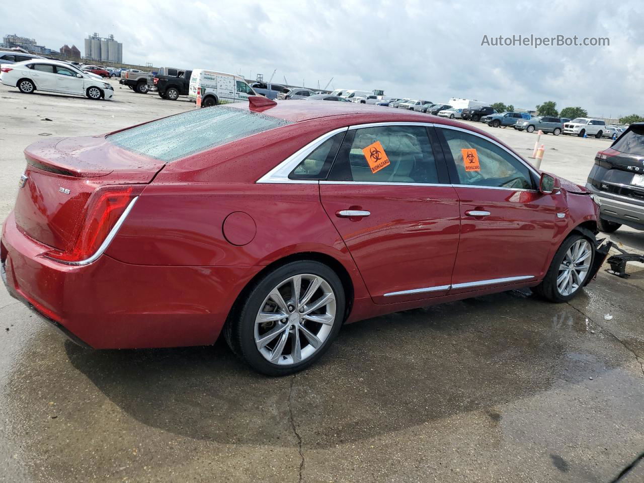 2019 Cadillac Xts  Red vin: 2G61L5S30K9159208