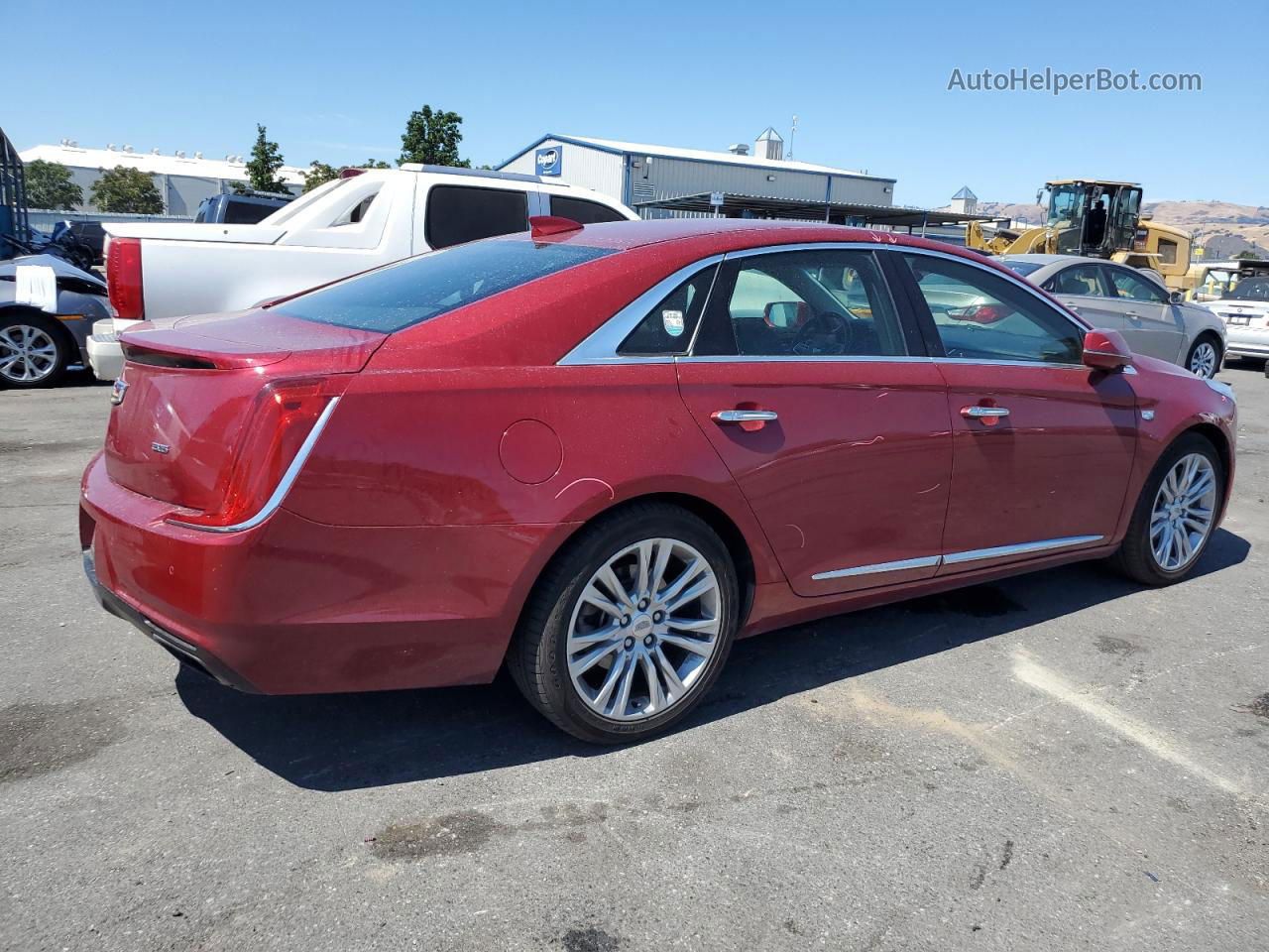 2019 Cadillac Xts Luxury Красный vin: 2G61M5S30K9119286