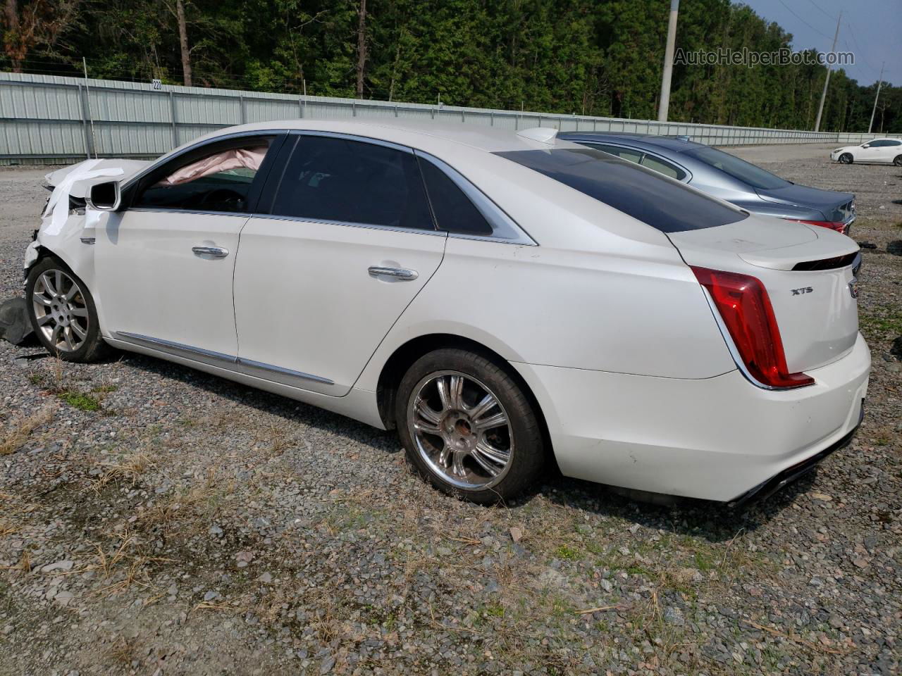 2019 Cadillac Xts Luxury White vin: 2G61M5S30K9121474