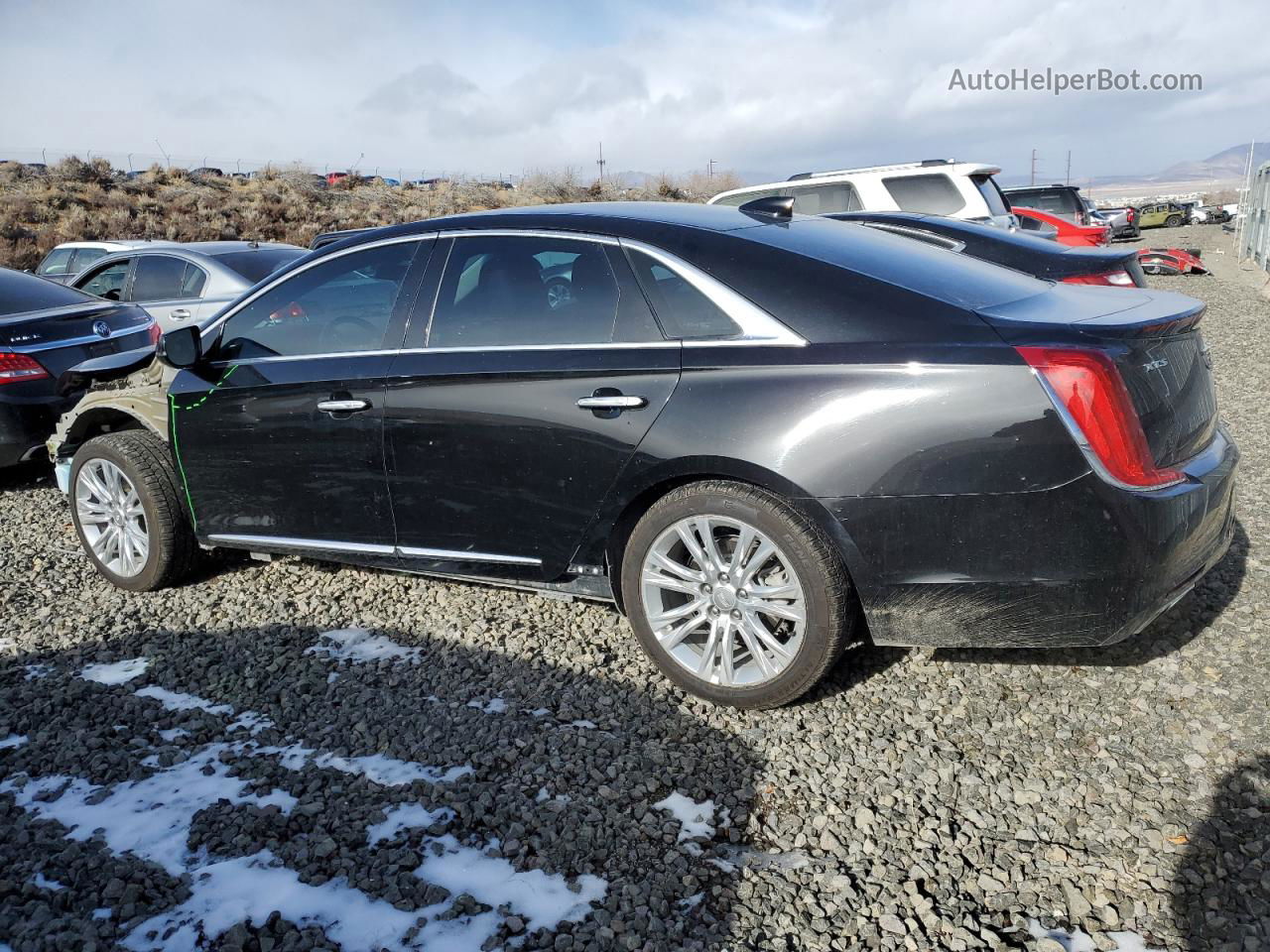 2019 Cadillac Xts Luxury Black vin: 2G61M5S30K9125315