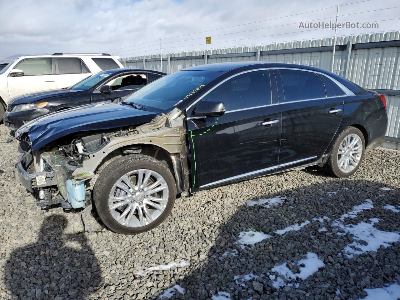 2019 Cadillac Xts Luxury Black vin: 2G61M5S30K9125315