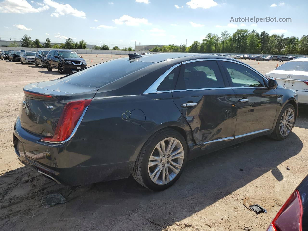 2019 Cadillac Xts Luxury Угольный vin: 2G61M5S30K9136041