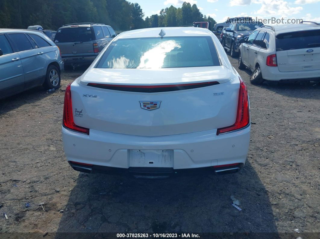 2019 Cadillac Xts Luxury White vin: 2G61M5S30K9138792