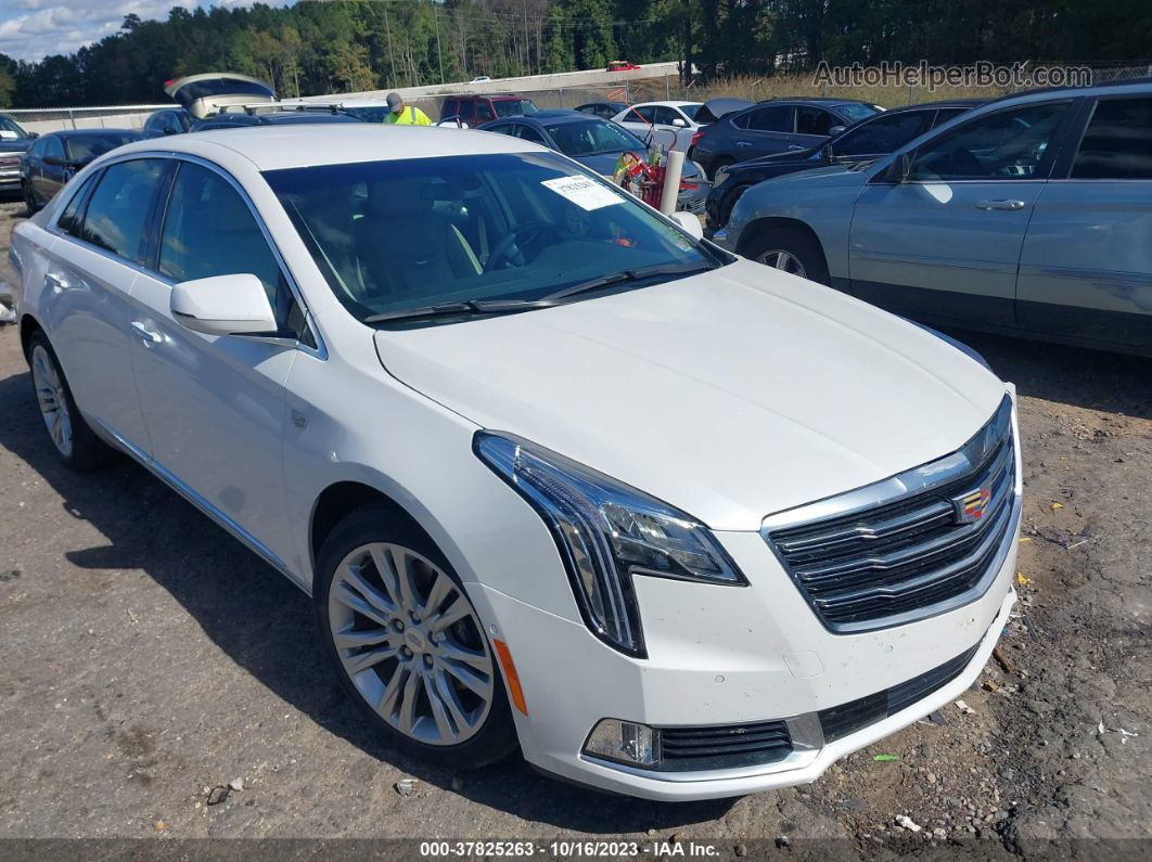 2019 Cadillac Xts Luxury White vin: 2G61M5S30K9138792