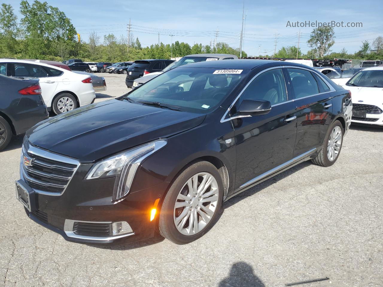 2019 Cadillac Xts Luxury Black vin: 2G61M5S31K9153267