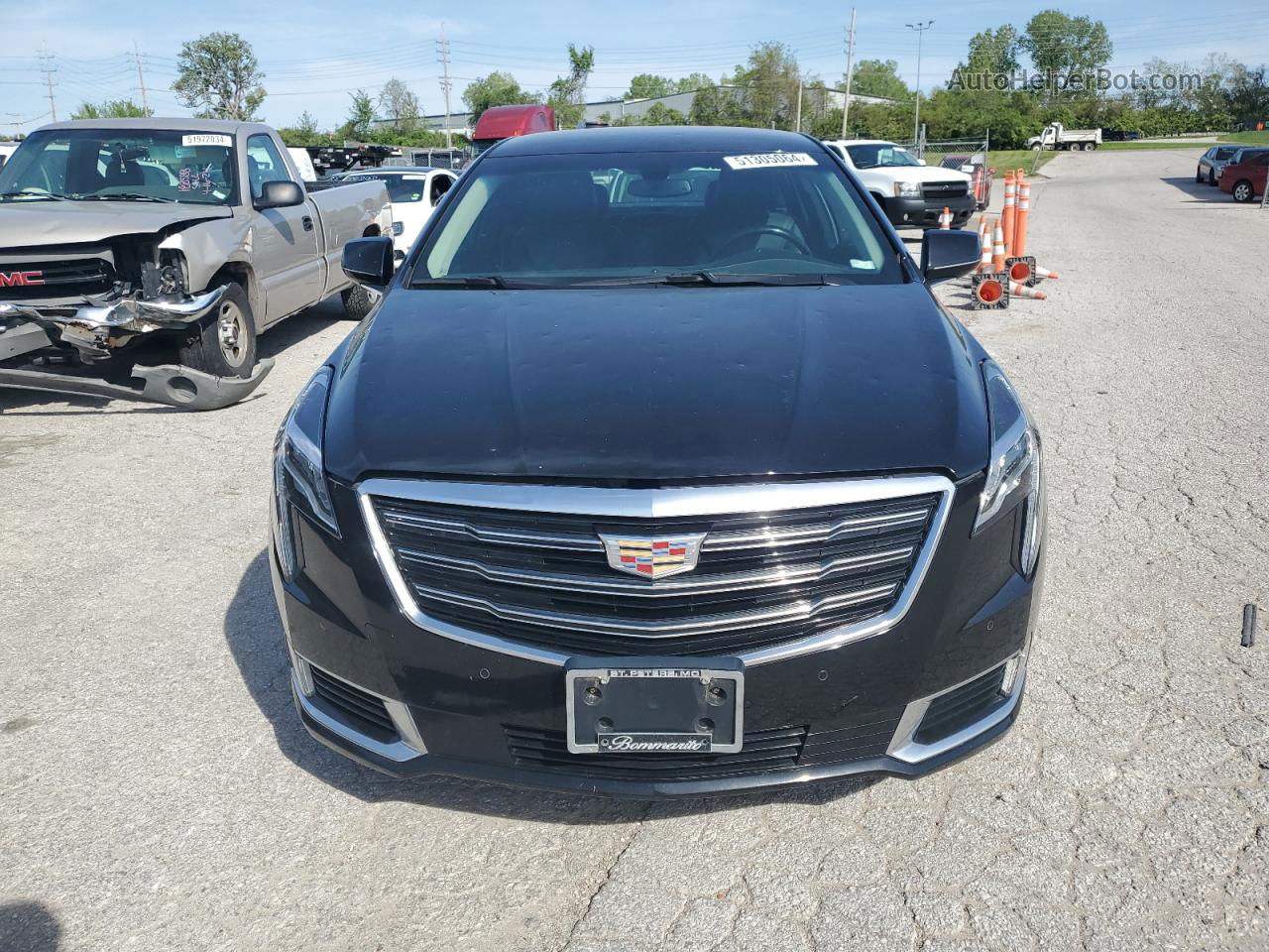 2019 Cadillac Xts Luxury Black vin: 2G61M5S31K9153267