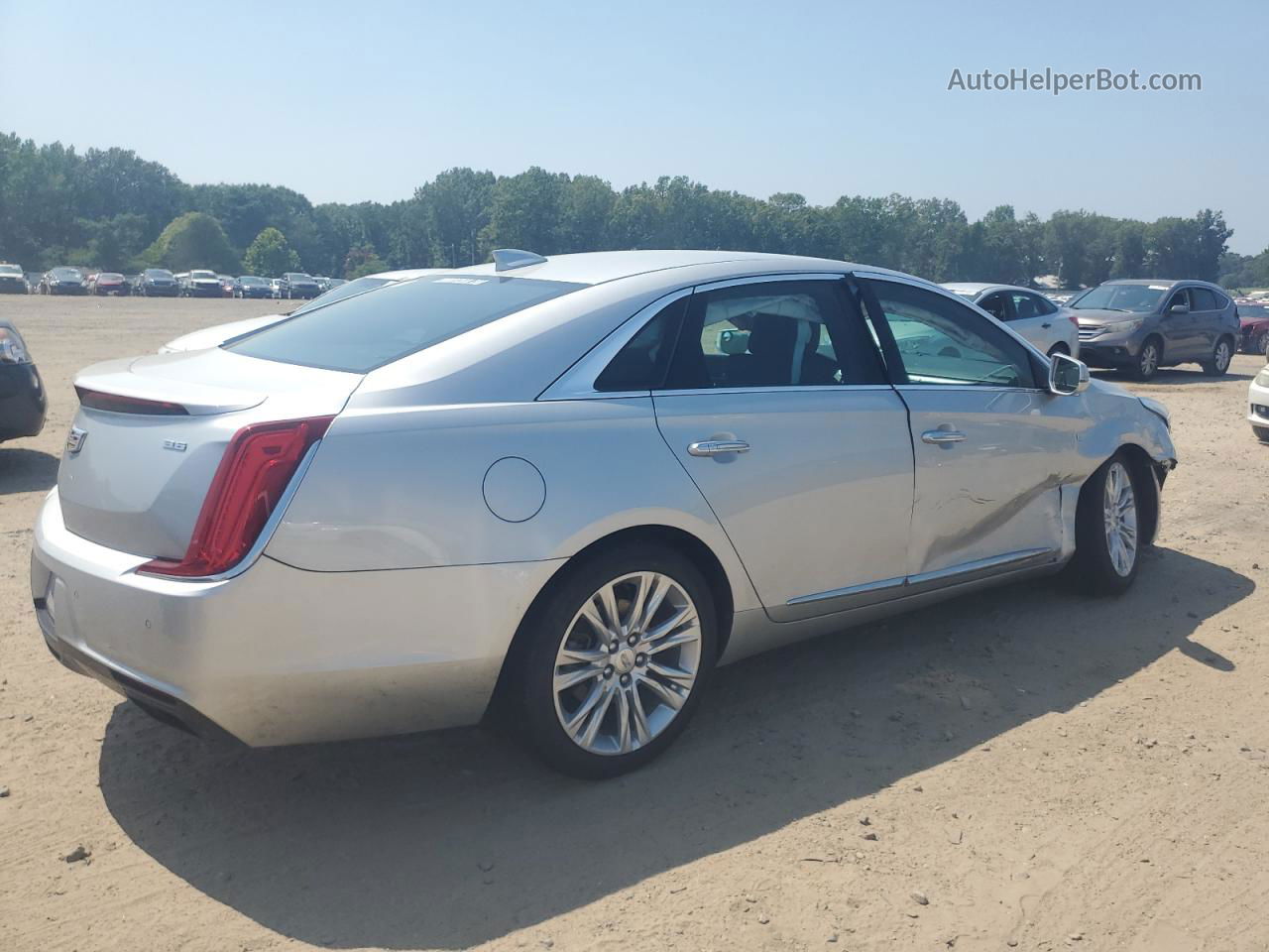 2019 Cadillac Xts Luxury Серебряный vin: 2G61M5S32K9113814