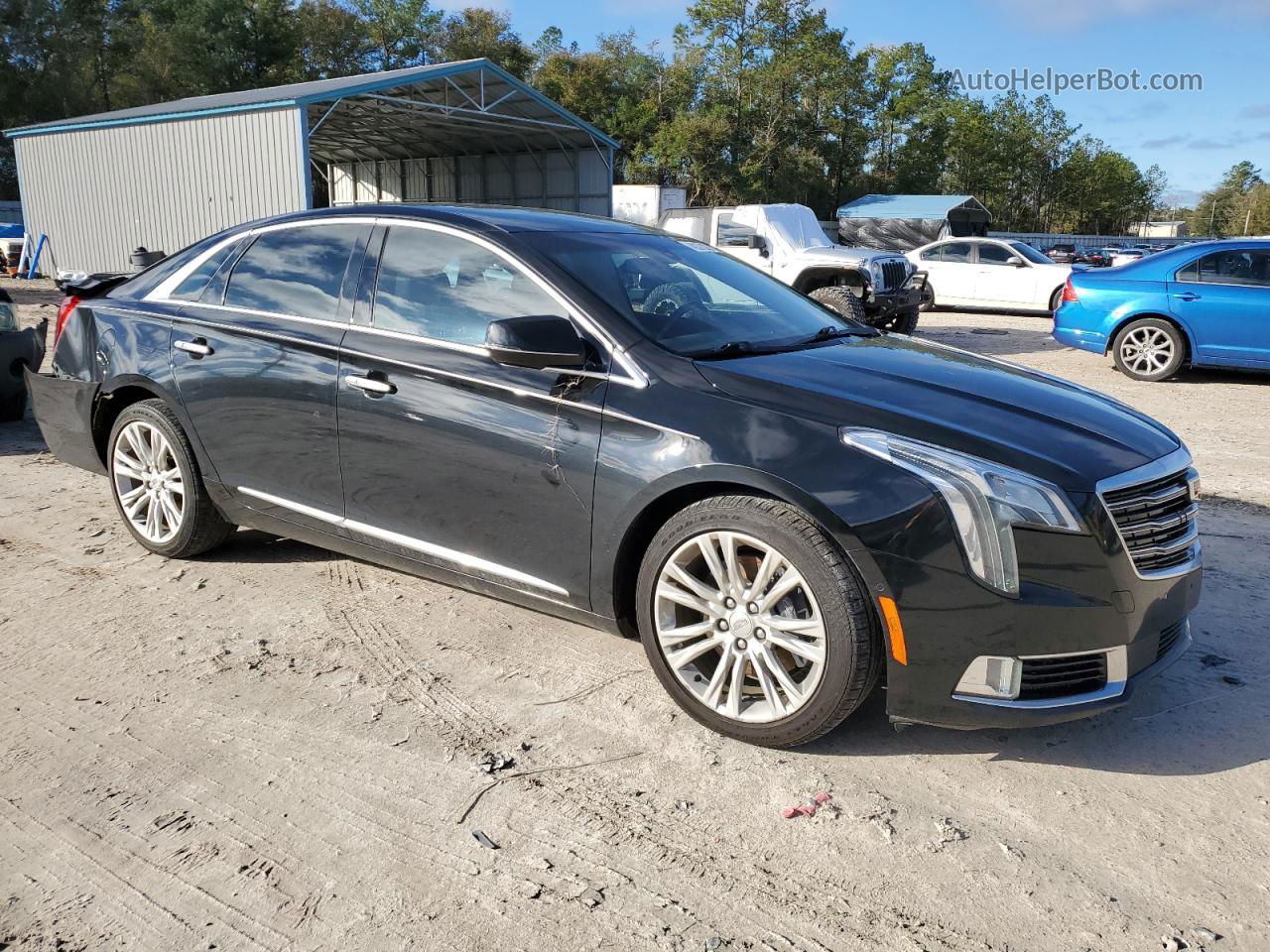 2019 Cadillac Xts Luxury Black vin: 2G61M5S32K9118009