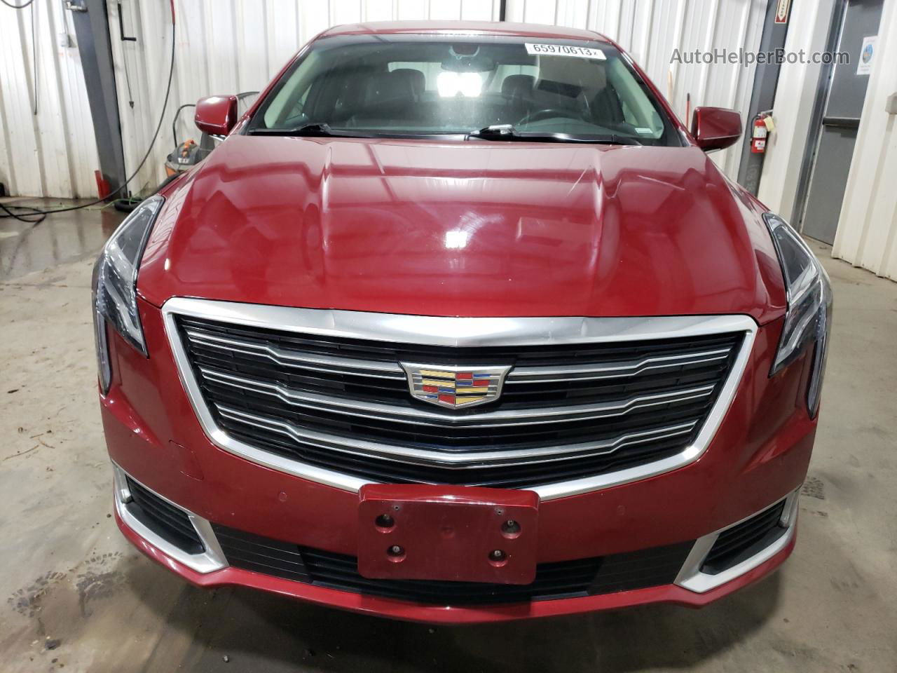 2019 Cadillac Xts Luxury Burgundy vin: 2G61M5S32K9134257